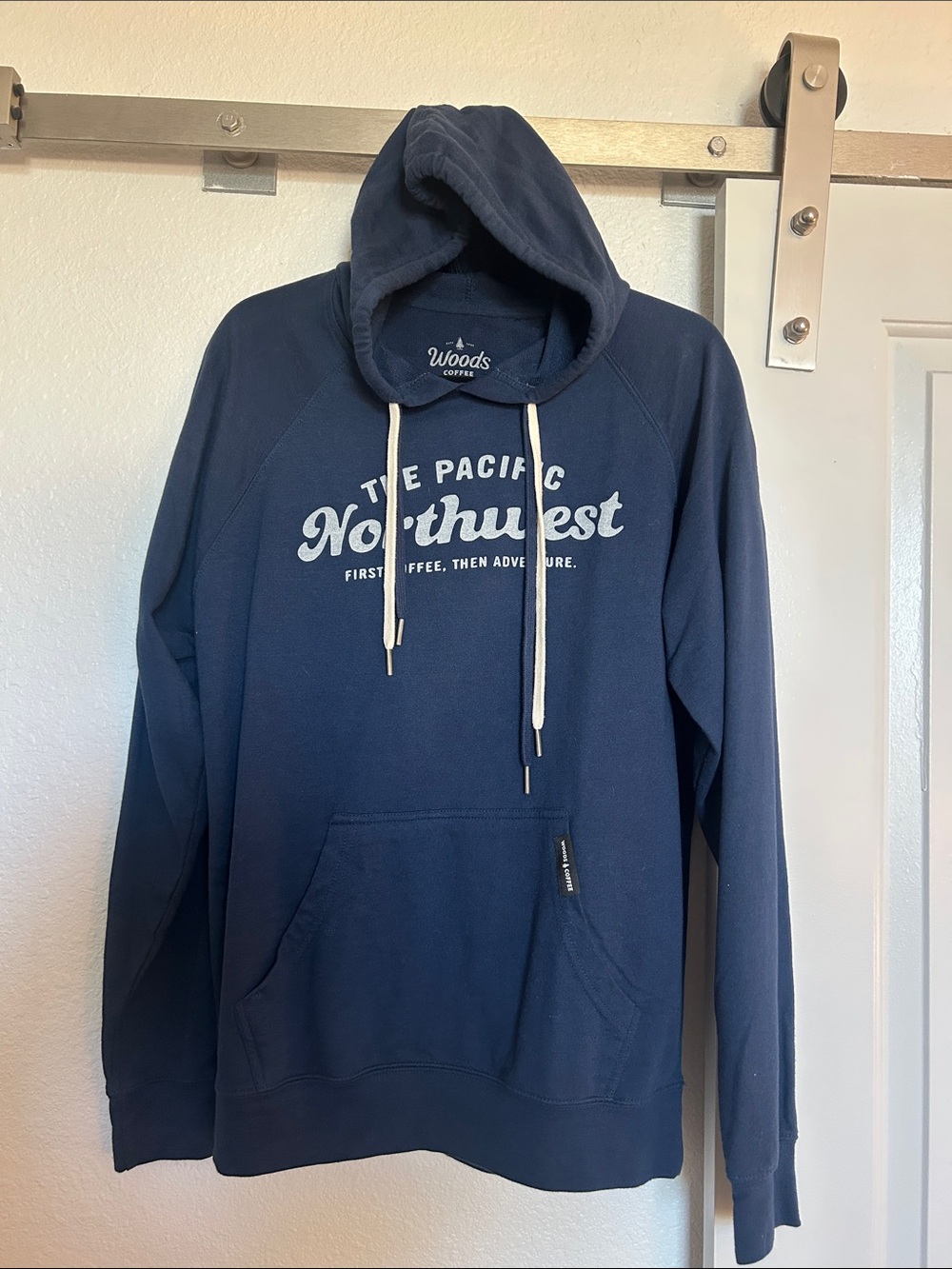 Woods Coffee Pacific Northwest Navy Hoodie